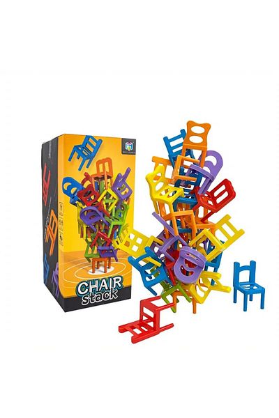 Choice Stacking Chairs, Educational Toys, Building Blocks Stacking Chairs, Parent-Child Gathering Intera...