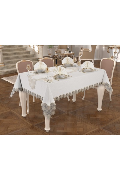 Ceki Home Selena 26Pc Table Cloth Set