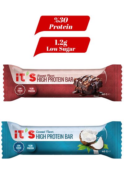 it's Protein Mix Pack - High Protein Bar 40 g X 12 Pieces (2 Types) - High Protein Granola (2 Types)