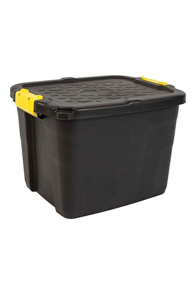 Strata Heavy Duty Stackable Storage Box with Lid 42 Liter