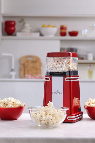 Cookplus ماكينة الفشار الرجعية - حجم مشترك