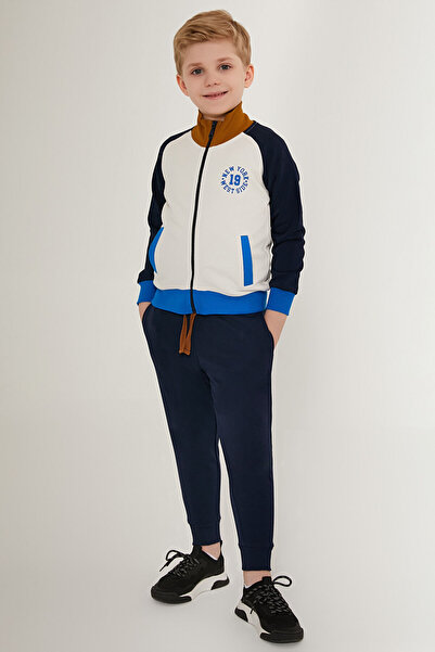 Rolypoly Set de trening alb pentru baieti