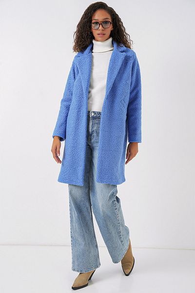 Bigdart Model 9082 - Indigo Oversize Stash Coat