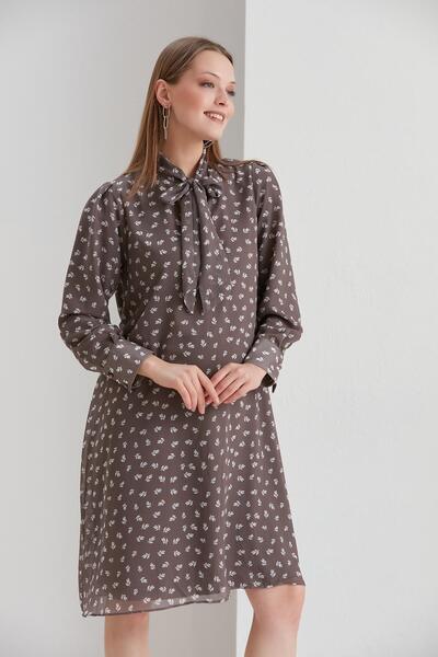 LİYACA Туника от шифон за бременни с хиджаб