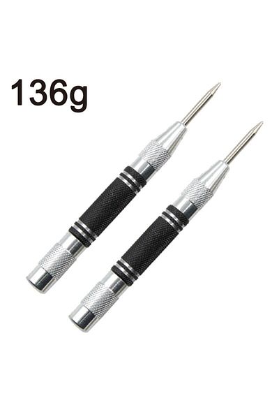 Choice 128mm 2pc Set 2pc Spring Type Automatic Center Punch Locator Glass Striker Window Breaker Punch Cent