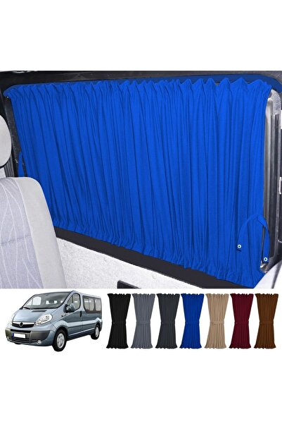 Oto Pandami Opel Vivaro A 2001-2014 съвместим комплект завеси за кола със син...