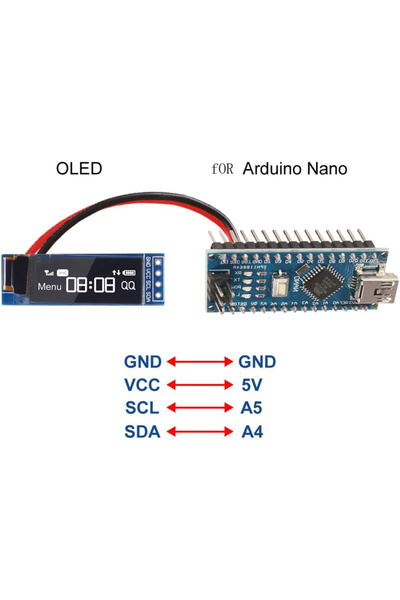 Choice1 blue I2C OLED Display Module 0.91 Inch I2C SSD1306 OLED Display Module White / BLUE I2C OLED Screen