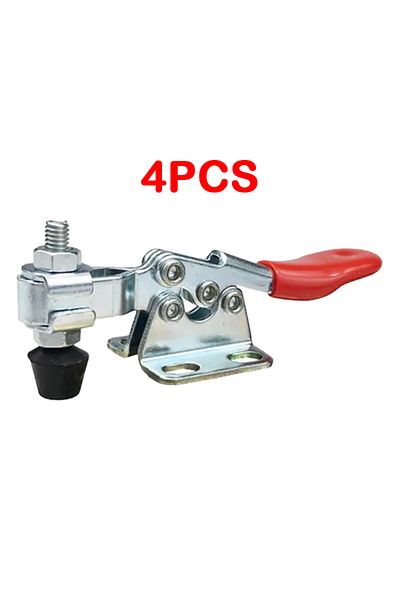 Choice 4pcs 4pcs Horizontal Quick Clamp Workholding Clamp Chuck Gh-201 Woodworking Engraving Machine Compre