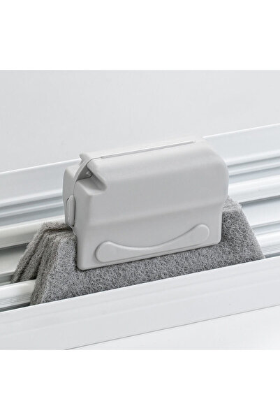 Choice قطعة واحدة من قماش تنظيف أخاديد النوافذ الرمادية لتنظيف المطبخ وفرشاة ...