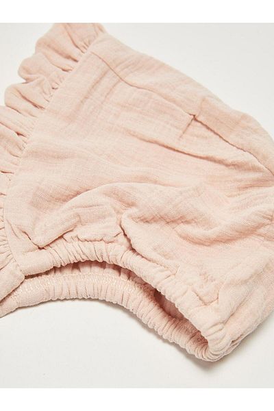 LC Waikiki Pink Cotton Baby Girl Hat