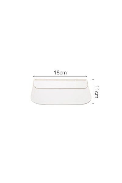 Choice S Folding Wall Mounted Shelf Saving Space Foldable Storage Rack Punch-free Phone Holder Wifi Router.