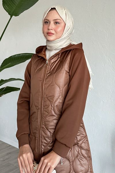 InStyle Καπιτονέ Καπάκι Scuba Garnish Tan
