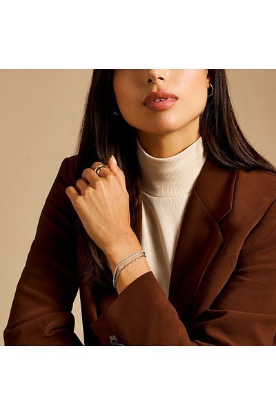 Fossil Heritage Silver Bracelet Ja7273040