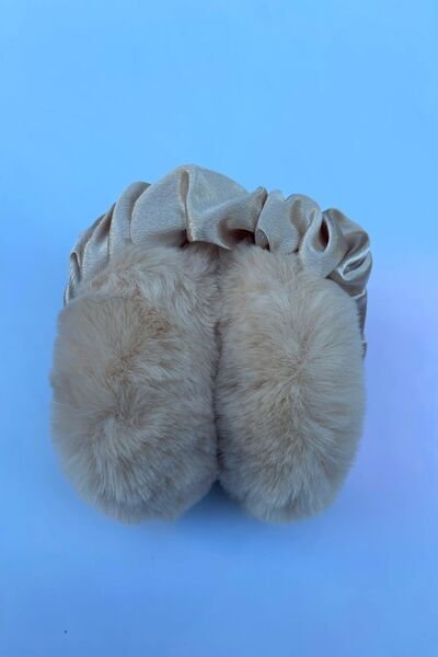 KARAASLAN Soğuktan Koruyucu Soft Peluş Kışlık Kulaklık