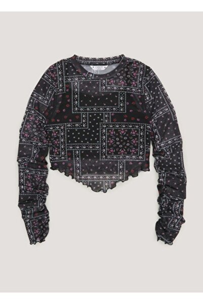 kübra kids Ethnic Dessenli Κοριτσίστικη μπλούζα σιφόν