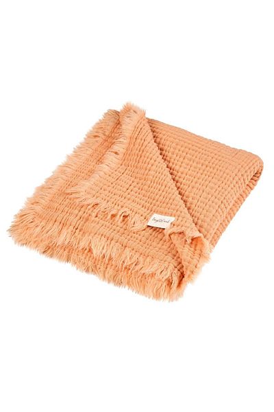 tinylamb Brighton 100X120Cm Organic 4 Layer Puppy Color Muslin Blanket