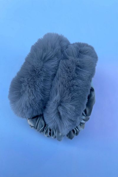 KARAASLAN Cold Protective Soft Plush Winter Headphones