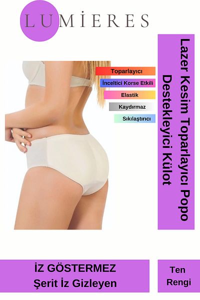 Lumieres Special Series Non-Trace Non-Slip Shaping Firming Butt Supporting Corset