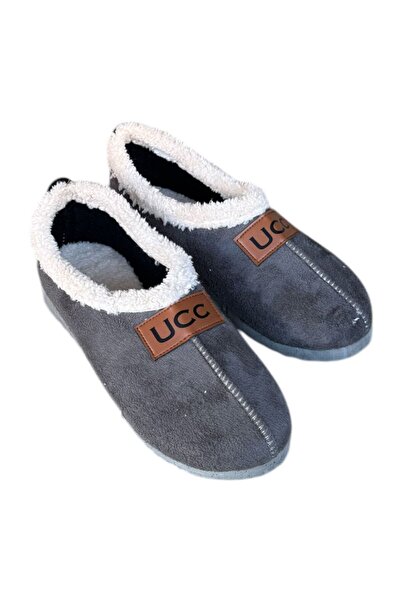 İpek ipek unisex peluş pofuduk yumuşak hafif ev ayakkabısı