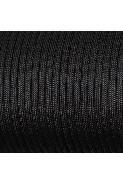 Choice حبل باراكورد أسود بطول 5 أمتار، 550، 7 خيوط، 4 مم، حبل مظلات عسكري تكت...