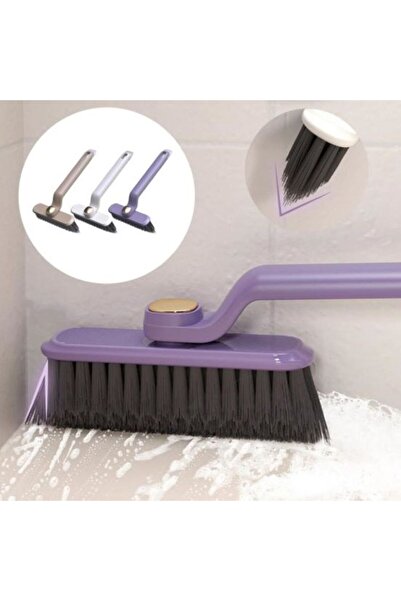 çeçem ticaret فرشاة تنظيف برأس دوار، فرشاة تنظيف تفاصيل حوض المطبخ مع ملاقط