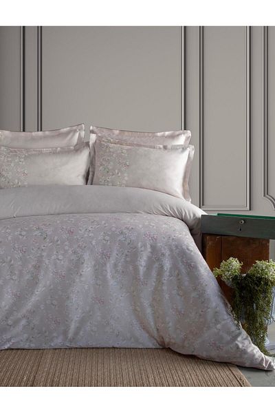 Apricitas HOME ΣΕΤ ΠΑΠΟΥΤΣΙΟΥ ΣΑΤΕΝ ΣΕΤ ΠΑΠΟΥΤΣΙΟΥ ΕΛΕΓΚΑΝΤ ΜΕ ΔΙΠΛΗ ΣΤΥΛ ΦΡΑΝΝΥ ΜΠΕΖ - ΠΑΠΟΥΤΣΙΟ