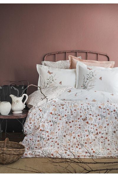Apricitas HOME Μονό Πλήρες Σετ Papillo Blush - Πλήρες Σετ