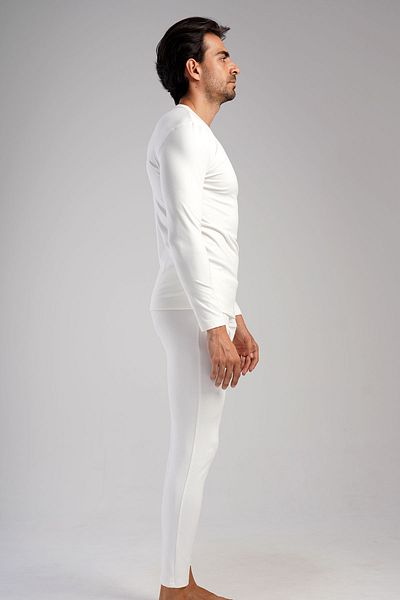 VİENETTA Men's Comfort Cycling Collar Long Sleeve Thermal Iclik Suit