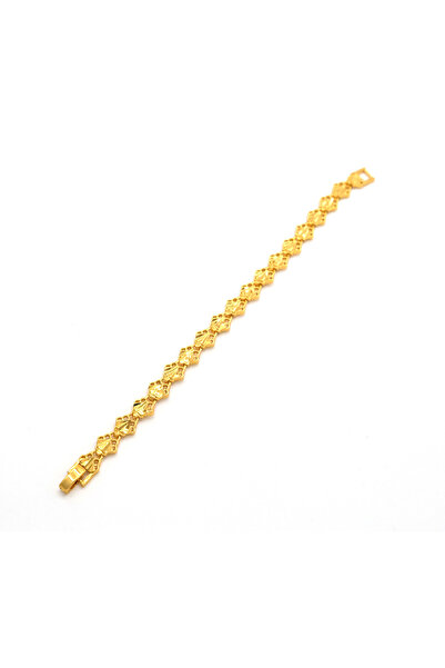 FerizZ Çelik Bileklik Altın kaplama Kadın Hint Model BLK-1059