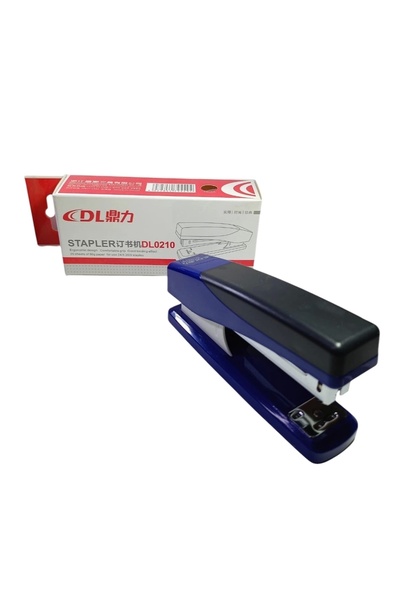 DLOFFİCE ماكينة دباسة دلوفيس 24/6 باللونين الأزرق الداكن والأسود (25 ورقة)