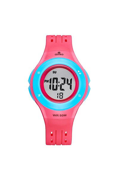 Astro Kids Digital Blue Dial Watch - A23901-PPPL