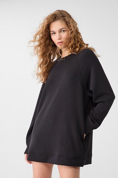 Stradivarius Soft-touch sweatshirt dress
