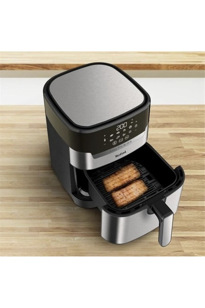 TEFAL 8 Programlı Zamanlayıcılı Premium 2in1 Yağsız Fritöz Airfryer, Hava Ile Kızartma & Izgara