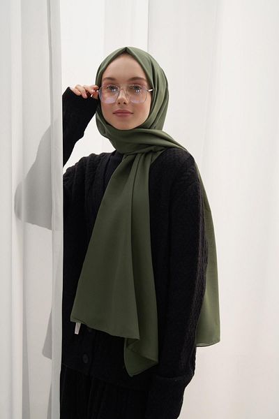 carell Forest Green Compact Soft Shawl
