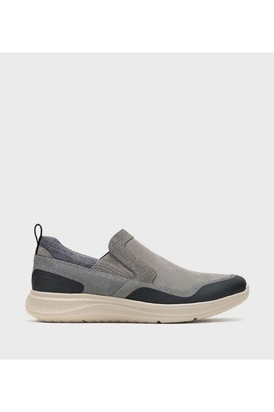 Hush Puppies Grey Slip-Ons Men's Shoes