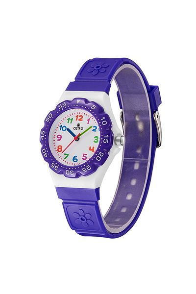 Astro Kids Analog White Dial Watch - A23803-PPVV