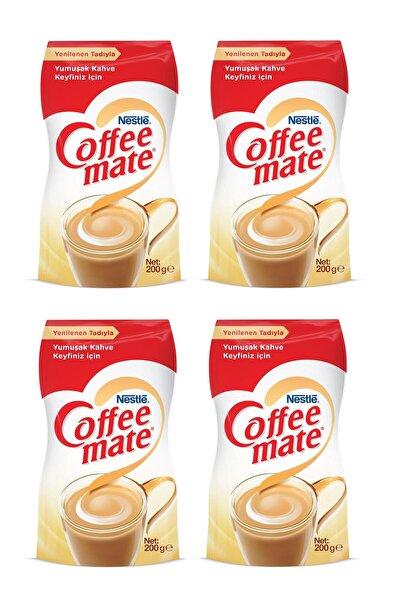 Coffee Mate Nestle Coffee Mate Kahve Kreması Poşet 200 Gr X 4 Adet