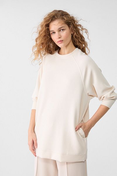 Stradivarius Soft-touch sweatshirt dress