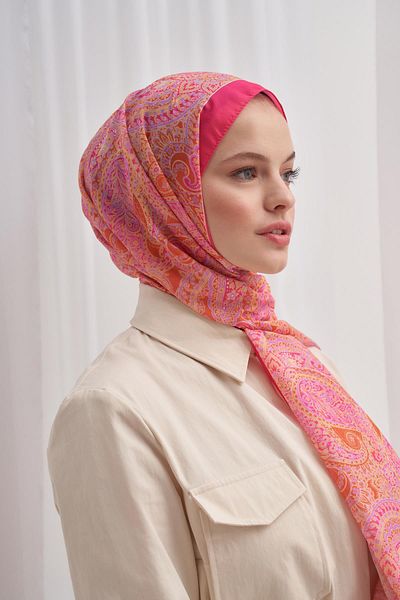 carell Βαμβακερό σάλι Nilla Mystic Pink