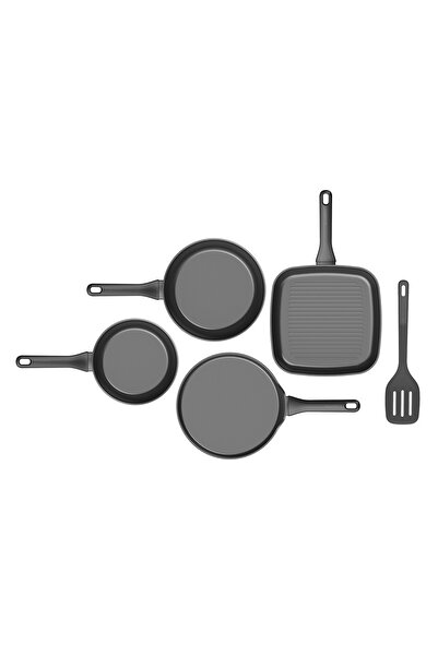 Berghoff Set of 4 Ceragreen Coated Non-Stick Frying Pans