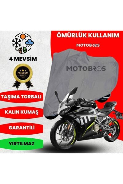 Motobros ThermoGuard-X Motosiklet Brandası Cf 250sr Su-Toz Geçirmez KALIN Motor Branda Motor Çadırı