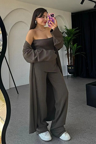 My Blog Barna Valencia hármas kötöttáru szett-00600