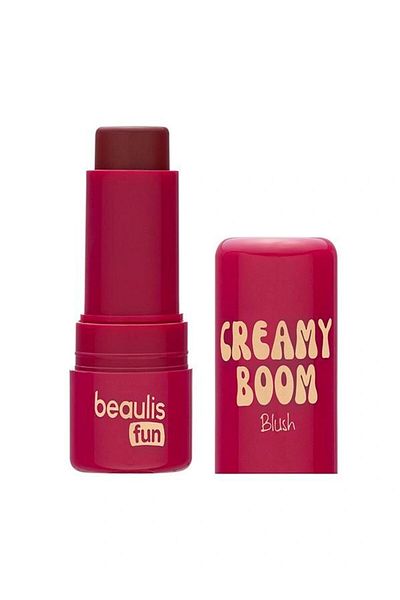 beaulis Fun Creamy Boom Stick Blush Cream Texture