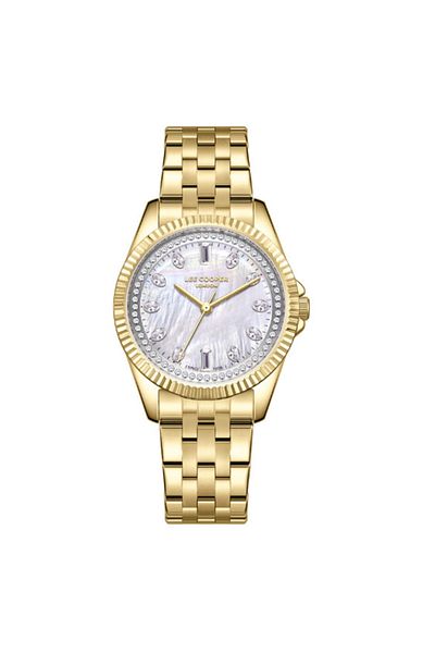 Lee Cooper Women's Analog White Dial Watch - LC08033.120