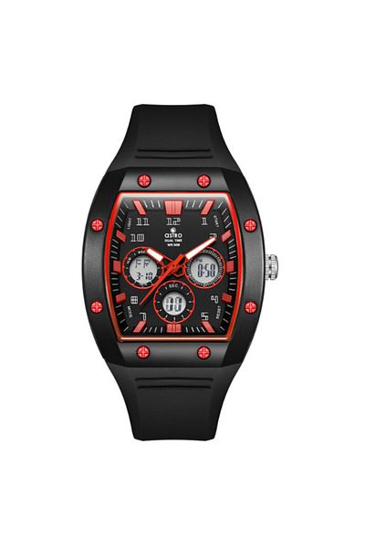 Astro Kids Analog-Digital Black Dial Watch - A24806-PPBBR