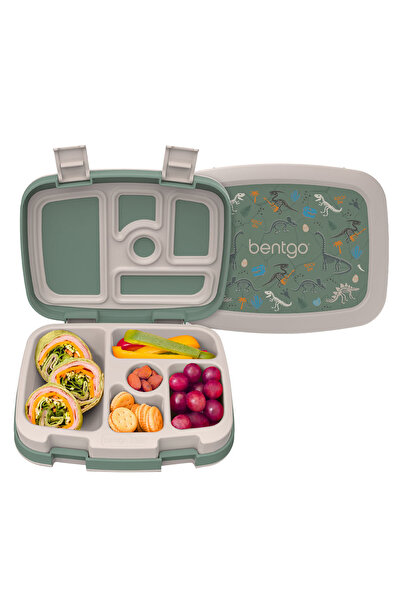 Bentgo - علبة غداء مطبوعة للأطفال - حفريات الديناصور