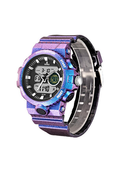 Astro Kids Analog-Digital Black Dial Watch - A24802-PPNN