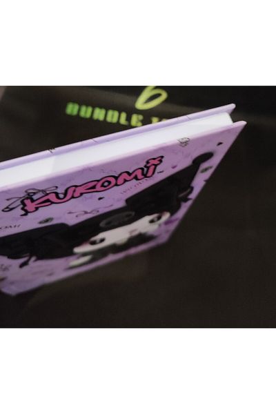 bundle island دفتر ملاحظات مخطط متعدد الأغراض بغلاف صلب من Kuromi Hello Kitty