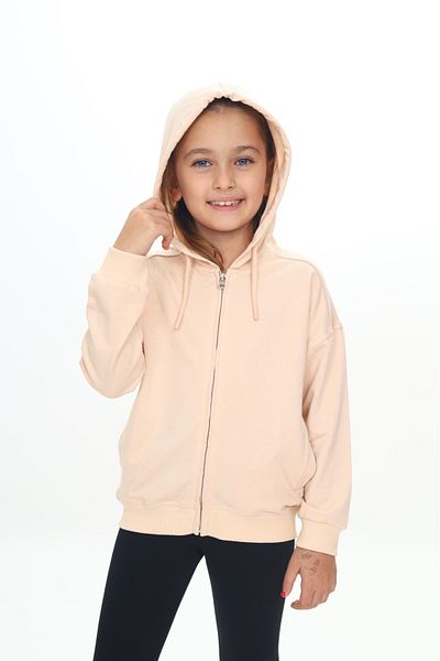 Toontoy Girl's Hooded Cardigan