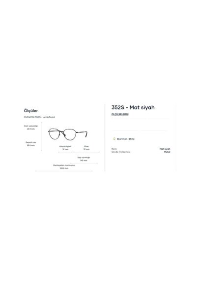 Vogue Vo4315-ı 352-s 51ekt-small Unisex Mavi Korumalı Filtreli Ekran Gözlüğü